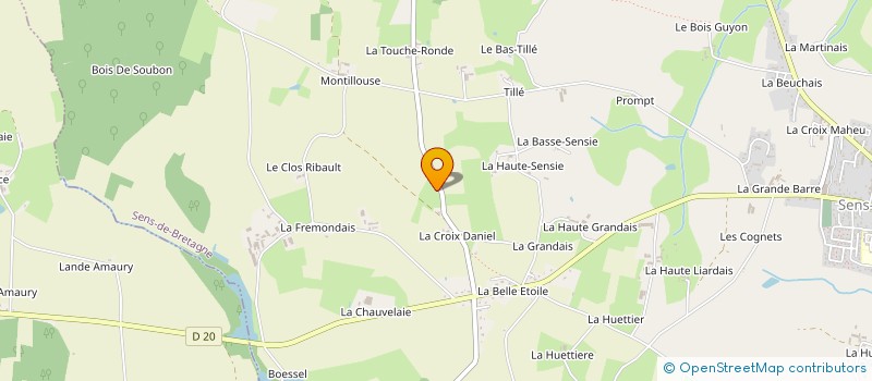 localisation de l'entreprise MONSIEUR RAYMOND HENRY à ROMAZY
