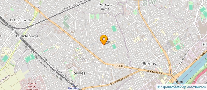 localisation de l'entreprise MONSIEUR RAYMOND HERMANN à HOUILLES