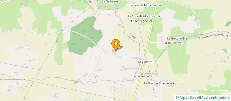 localisation de l'entreprise MONSIEUR RAYMOND HERMENIER  MERAL