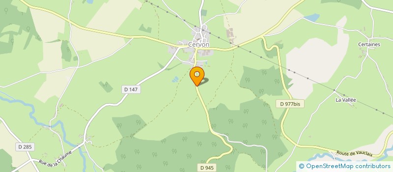 localisation de l'entreprise MONSIEUR RAYMOND HOERTER  CORBIGNY