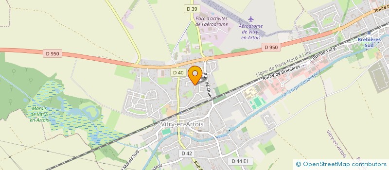 localisation de l'entreprise MONSIEUR RAYMOND HOLOWATY  VITRY-EN-ARTOIS