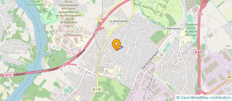 localisation de l'entreprise MONSIEUR RAYMOND HOUSSIN à CARQUEFOU