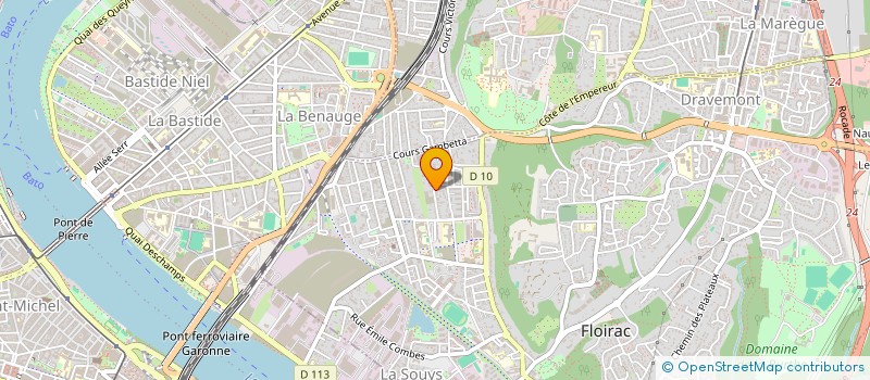 localisation de l'entreprise MONSIEUR RAYMOND HYMAN  FLOIRAC