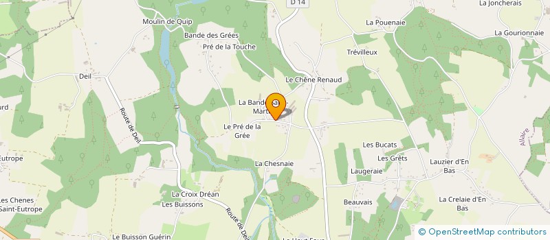 localisation de l'entreprise MONSIEUR RAYMOND JEHANNO  BEGANNE