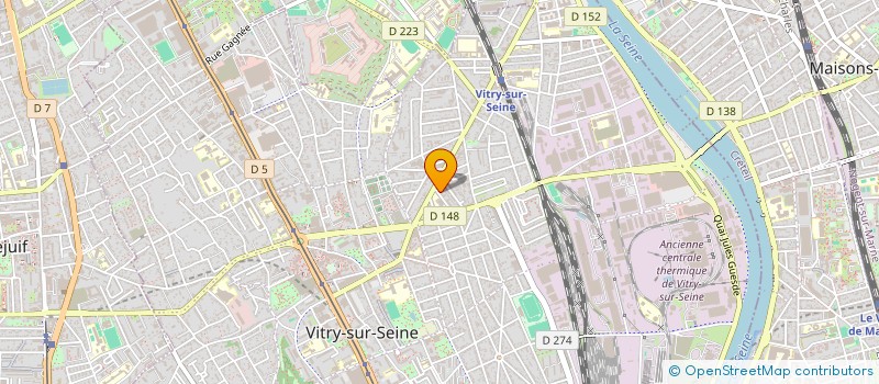 localisation de l'entreprise MONSIEUR RAYMOND JNO BAPTISTE à VITRY-SUR-SEINE