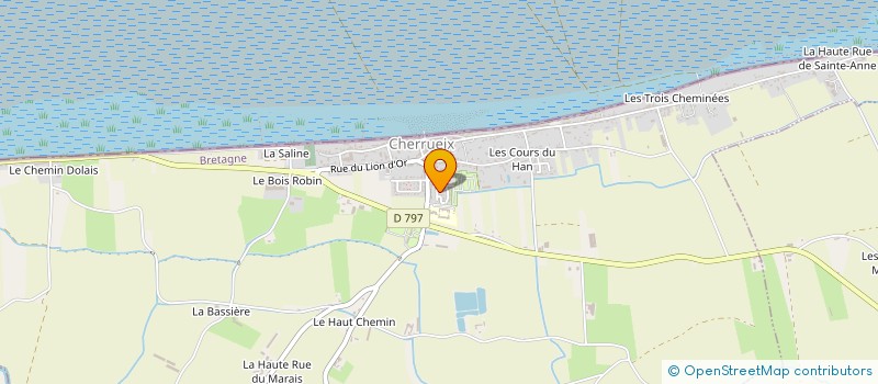 localisation de l'entreprise MONSIEUR RAYMOND JOHIER  LA BOUSSAC