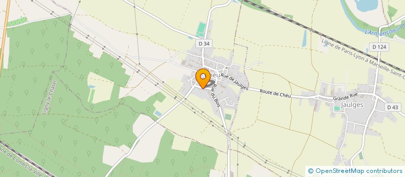 localisation de l'entreprise MONSIEUR RAYMOND JOUET  CHEU