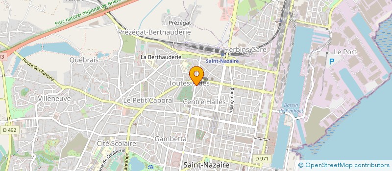 localisation de l'entreprise MONSIEUR RAYMOND JUHEL à SAINT-NAZAIRE