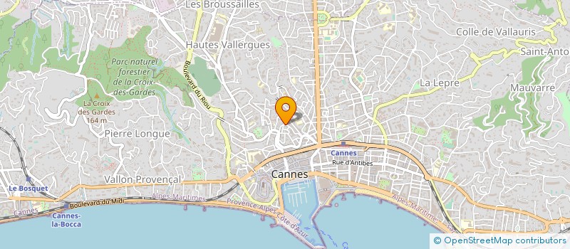 localisation de l'entreprise MONSIEUR RAYMOND KELLY à CANNES
