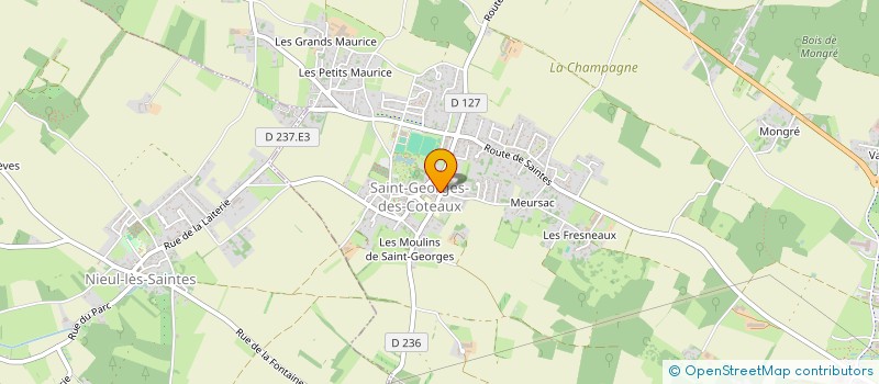 localisation de l'entreprise MONSIEUR RAYMOND KIMPE à SAINT-GEORGES-DES-COTEAUX