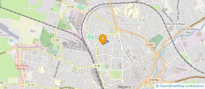 localisation de l'entreprise MONSIEUR RAYMOND KOGLER à NEVERS