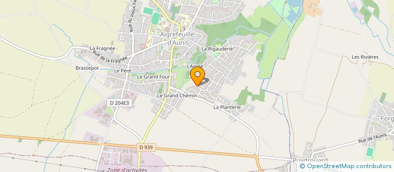 localisation de l'entreprise MONSIEUR RAYMOND KONTER  AIGREFEUILLE-D'AUNIS