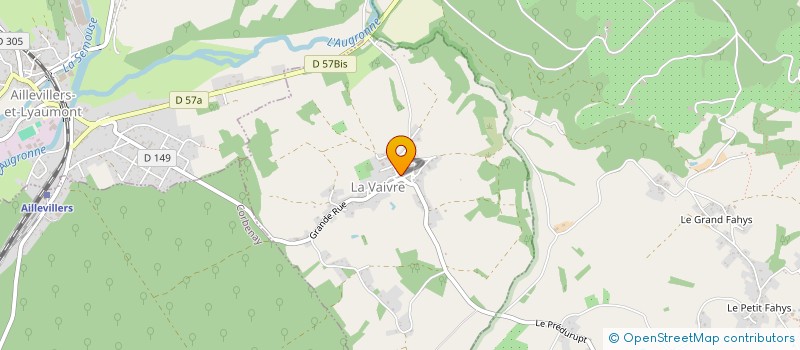 localisation de l'entreprise MONSIEUR RAYMOND L'HOTE à LA VAIVRE