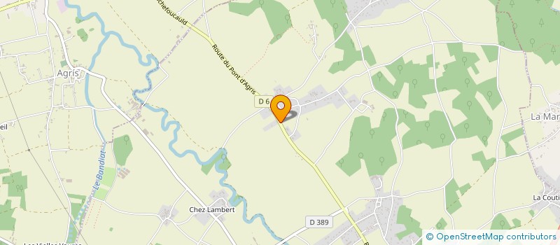 localisation de l'entreprise MONSIEUR RAYMOND LAC  PRANZAC