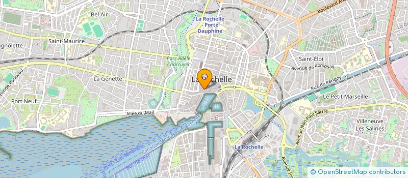 localisation de l'entreprise MONSIEUR RAYMOND LACAUD  LA ROCHELLE