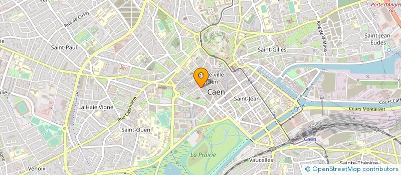localisation de l'entreprise MONSIEUR RAYMOND LADOUR à CAEN