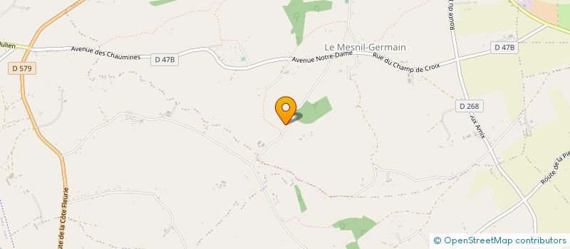 localisation de l'entreprise MONSIEUR RAYMOND LAFOSSE à LIVAROT-PAYS-D'AUGE