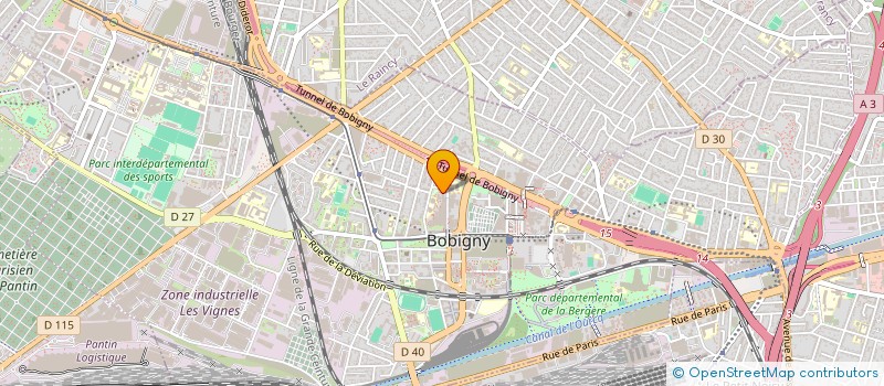 localisation de l'entreprise MONSIEUR RAYMOND LAIK  BOBIGNY