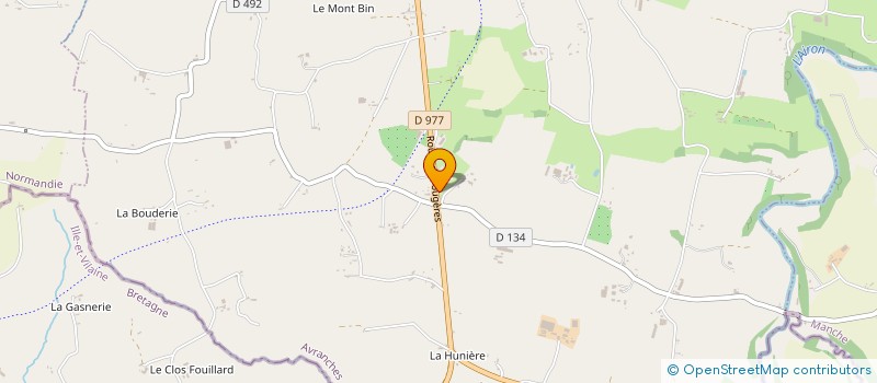 localisation de l'entreprise MONSIEUR RAYMOND LAIZE  LES LOGES-MARCHIS