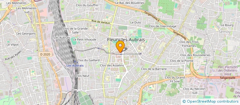 localisation de l'entreprise MONSIEUR RAYMOND LAL à FLEURY-LES-AUBRAIS