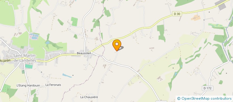 localisation de l'entreprise MONSIEUR RAYMOND LAMBERT  SAINT-BRICE-DE-LANDELLES