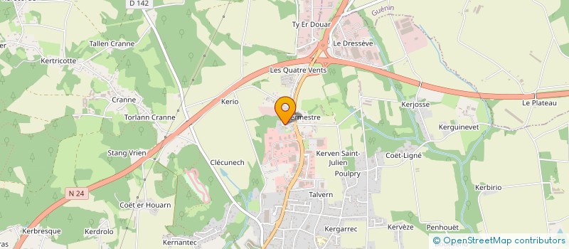 localisation de l'entreprise MONSIEUR RAYMOND LAMOUR  BAUD