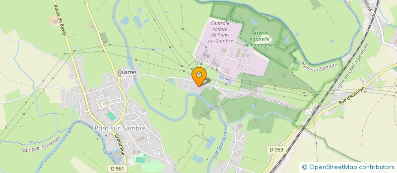 localisation de l'entreprise MONSIEUR RAYMOND LANIER  PONT-SUR-SAMBRE