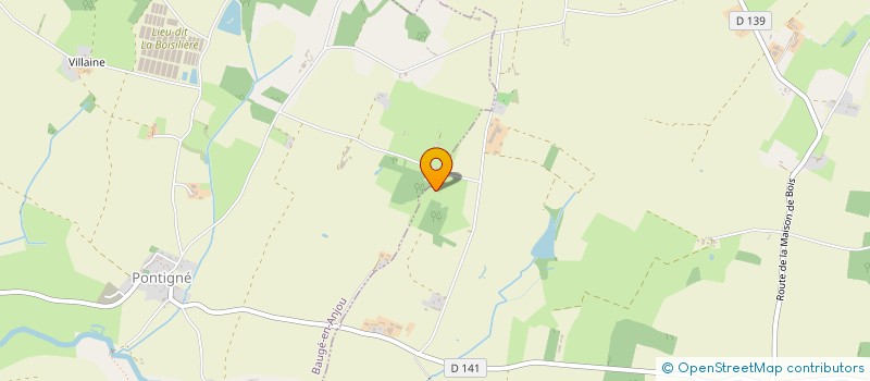 localisation de l'entreprise MONSIEUR RAYMOND LASCAUD  NOYANT-VILLAGES