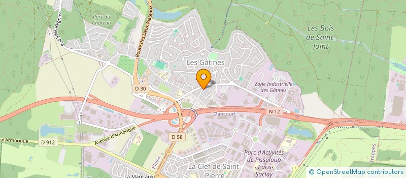 localisation de l'entreprise MONSIEUR RAYMOND LASSALLE  PLAISIR