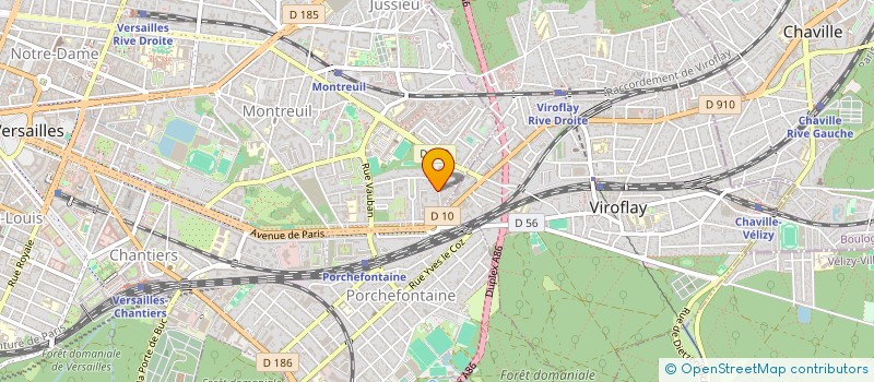 localisation de l'entreprise MONSIEUR RAYMOND LAY à VERSAILLES