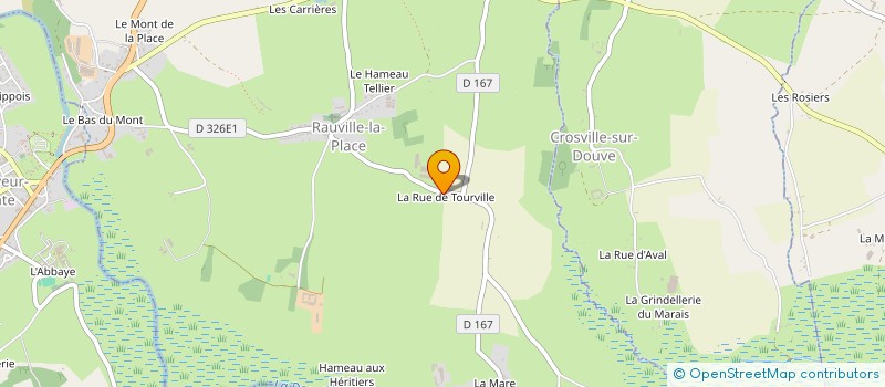 localisation de l'entreprise MONSIEUR RAYMOND LE BIEZ  RAUVILLE-LA-PLACE