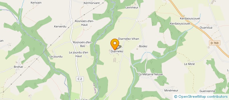 localisation de l'entreprise MONSIEUR RAYMOND LE DUIGOU à LE FAOUET