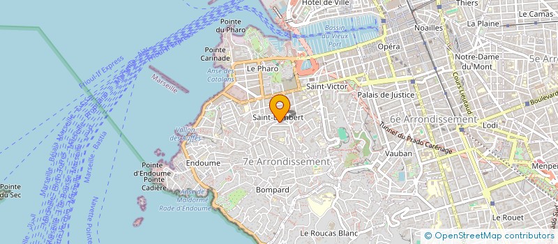 localisation de l'entreprise MONSIEUR RAYMOND LECERF à MARSEILLE