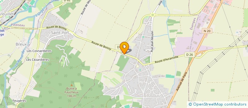 localisation de l'entreprise MONSIEUR RAYMOND LEDUC à BOISSY-SOUS-SAINT-YON