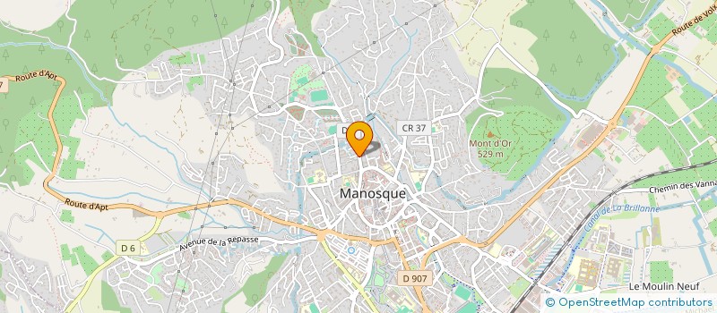 localisation de l'entreprise MONSIEUR RAYMOND LEDUN à MANOSQUE