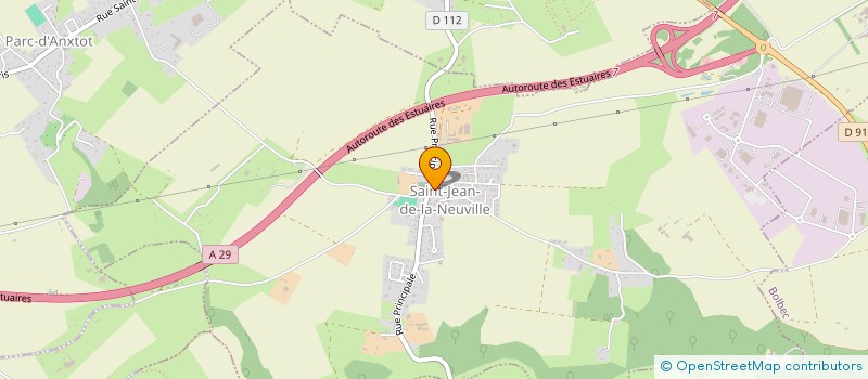 localisation de l'entreprise MONSIEUR RAYMOND LEFEBVRE  RAFFETOT