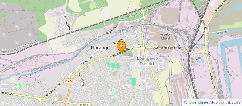 localisation de l'entreprise MONSIEUR RAYMOND LEHALLE à FLORANGE