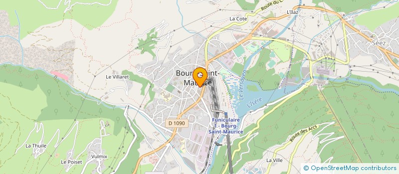 localisation de l'entreprise MONSIEUR RAYMOND LENOBLE à BOURG-SAINT-MAURICE