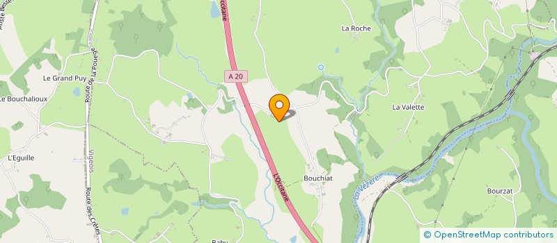 localisation de l'entreprise MONSIEUR RAYMOND LESCURE  SAINT-YBARD