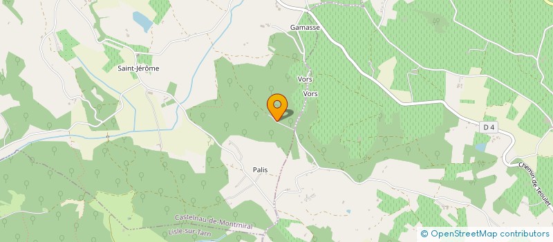 localisation de l'entreprise MONSIEUR RAYMOND LILJEROS  CASTELNAU-DE-MONTMIRAL