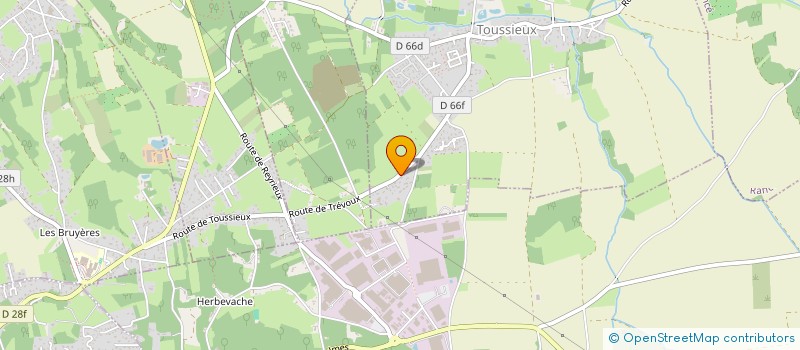 localisation de l'entreprise MONSIEUR RAYMOND LIMANDAS  TOUSSIEUX