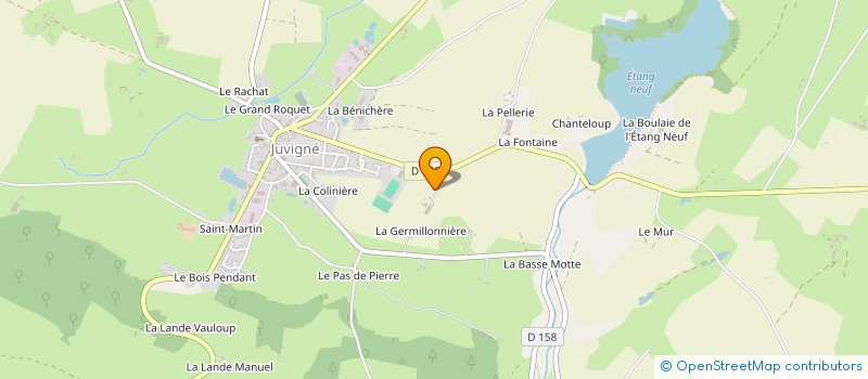 localisation de l'entreprise MONSIEUR RAYMOND LINAY à SAINT-HILAIRE-DU-MAINE