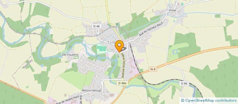 localisation de l'entreprise MONSIEUR RAYMOND LOISEAU  ESTERNAY