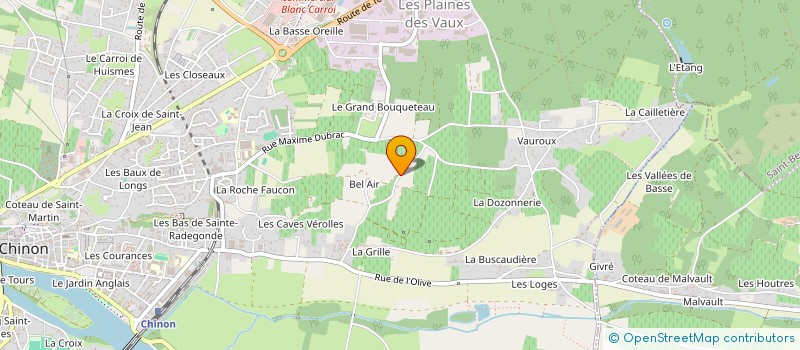 localisation de l'entreprise MONSIEUR RAYMOND LOUP à CRAVANT LES COTEAUX