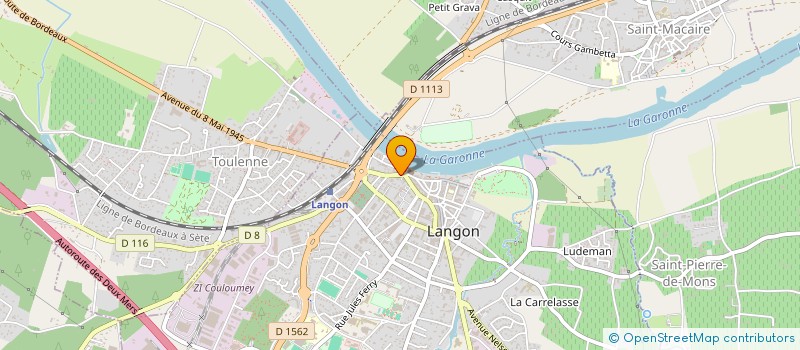 localisation de l'entreprise MONSIEUR RAYMOND LUCAS  MAZERES