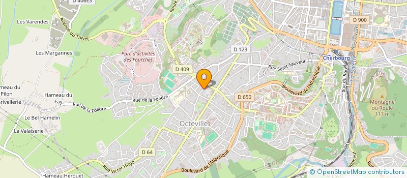 localisation de l'entreprise MONSIEUR RAYMOND LUX  CHERBOURG-EN-COTENTIN