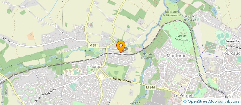 localisation de l'entreprise MONSIEUR RAYMOND MALGA  PIBRAC