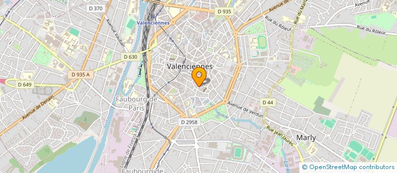 localisation de l'entreprise MONSIEUR RAYMOND MALIAR à VALENCIENNES