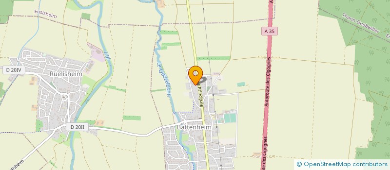 localisation de l'entreprise MONSIEUR RAYMOND MARCHAND  BATTENHEIM