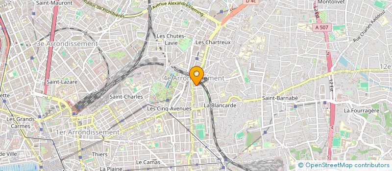 localisation de l'entreprise MONSIEUR RAYMOND MARTIN à MARSEILLE
